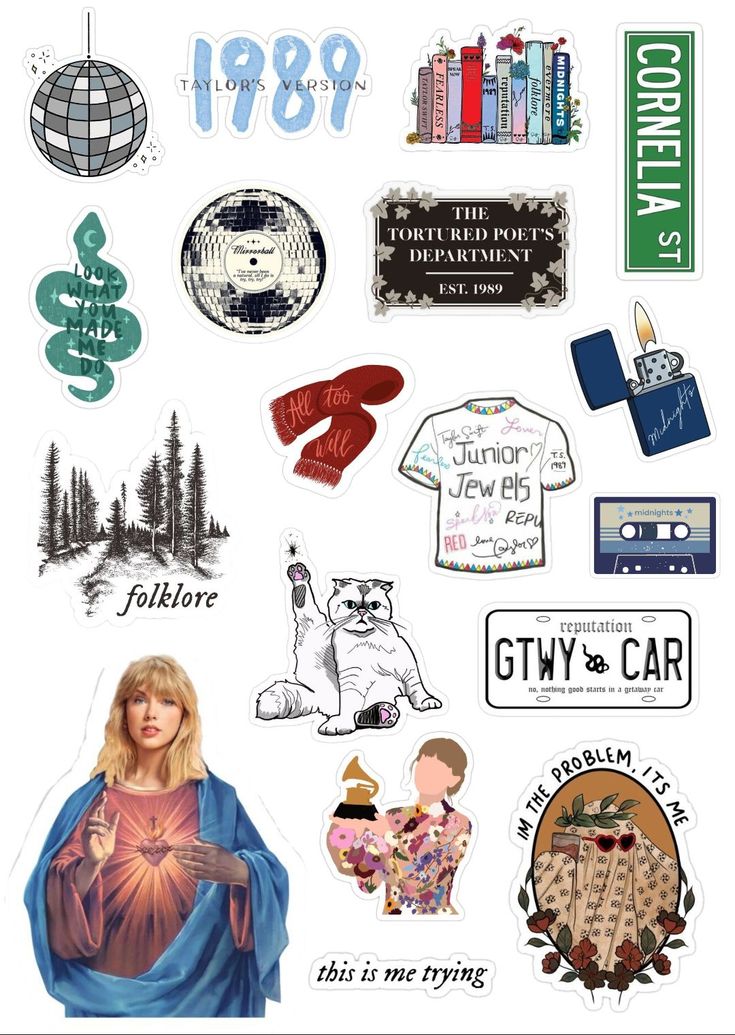 Taylor Swift stickers